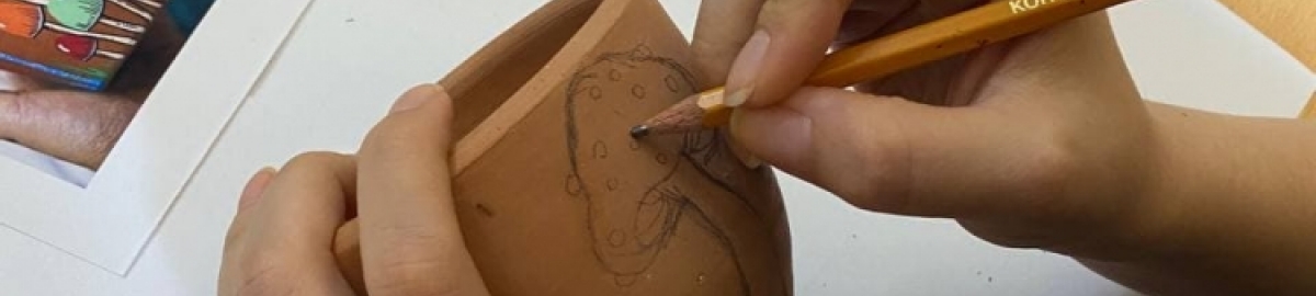 Keramik ve ya gips üzərində təsvir